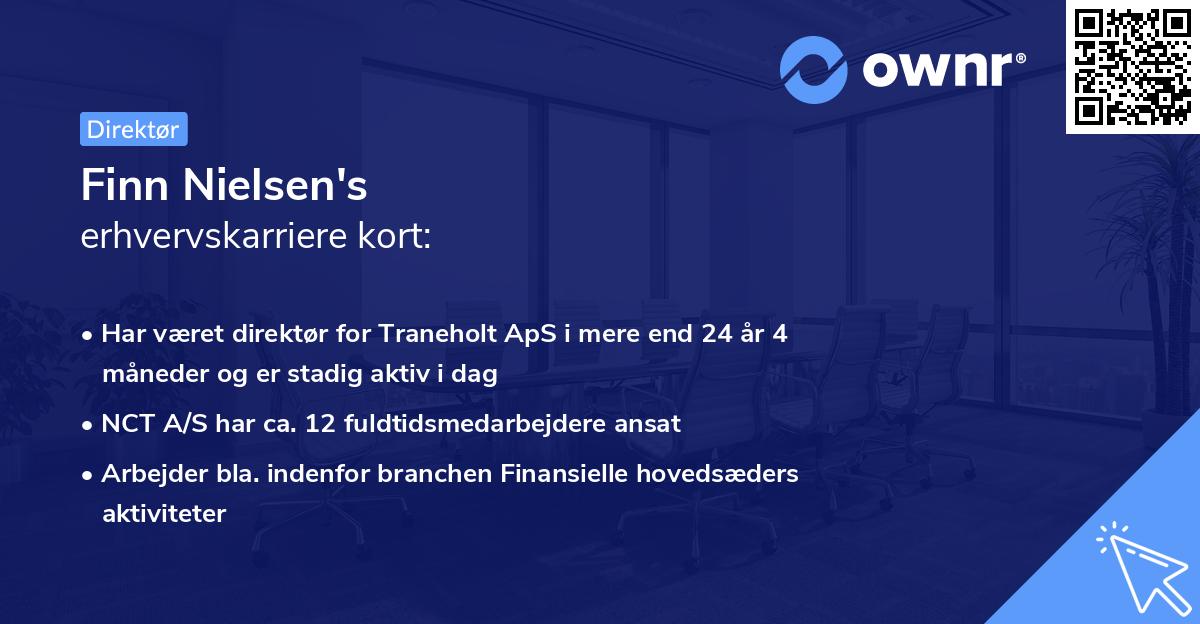 Finn Nielsen's erhvervskarriere kort