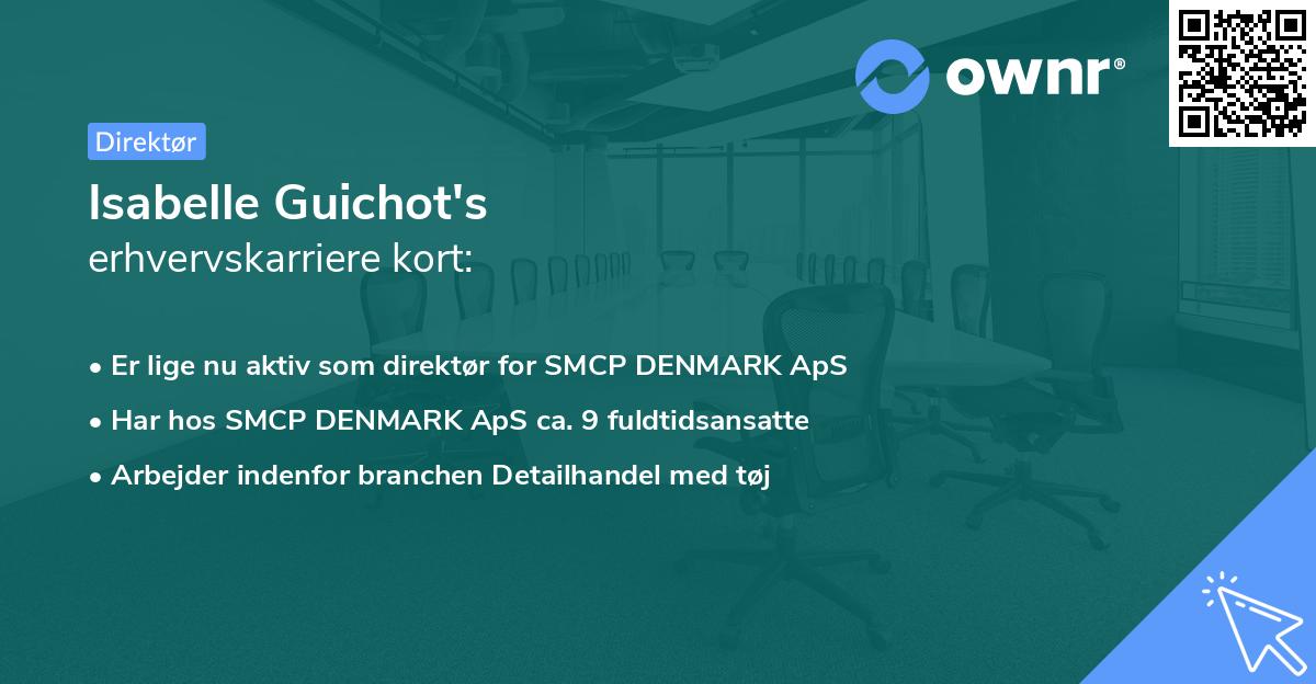 Isabelle Guichot's erhvervskarriere kort