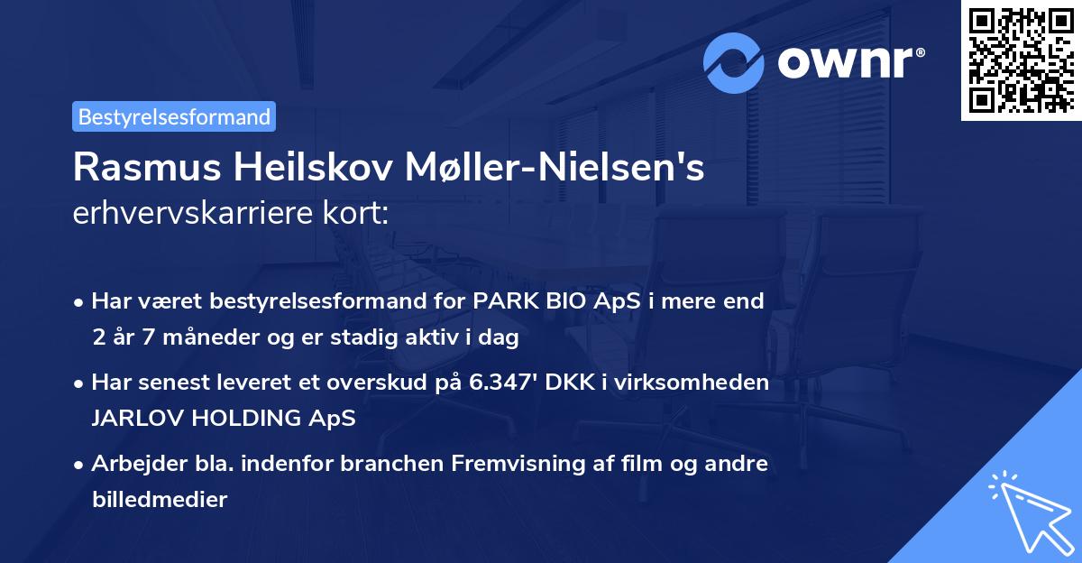 Rasmus Heilskov Møller-Nielsen's erhvervskarriere kort