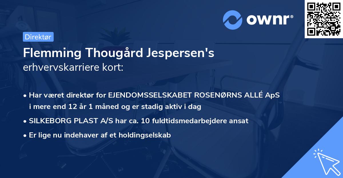 Flemming Thougård Jespersen's erhvervskarriere kort