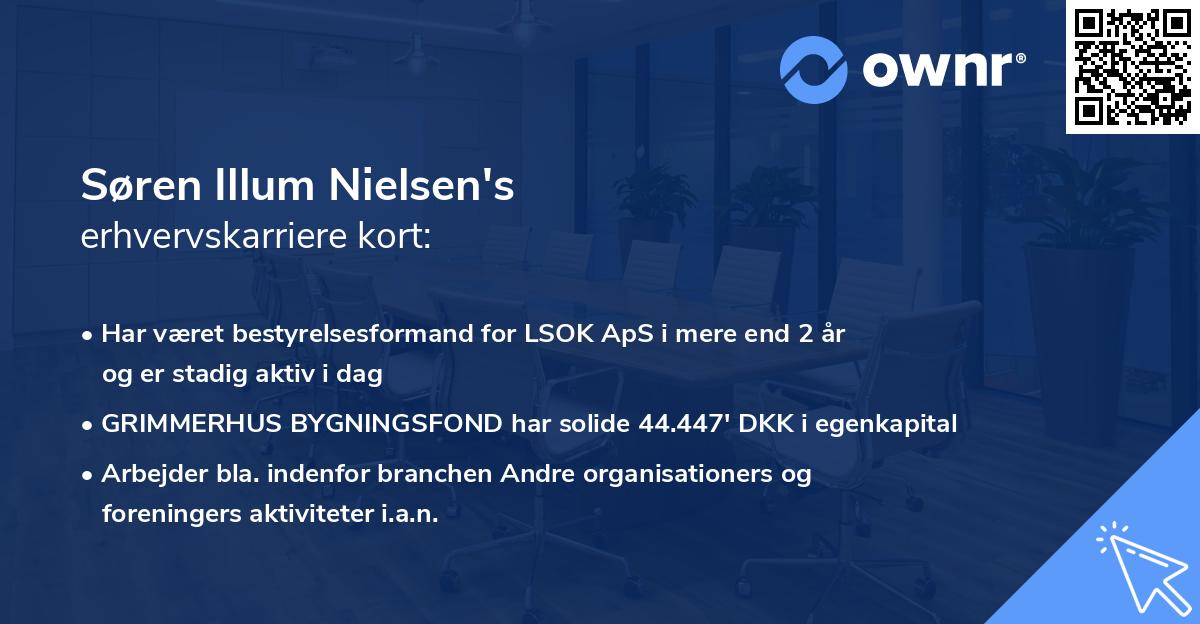 Søren Illum Nielsen's erhvervskarriere kort