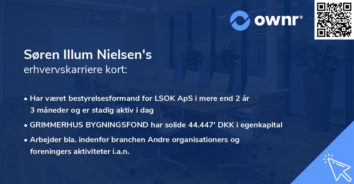Søren Illum Nielsen's erhvervskarriere kort