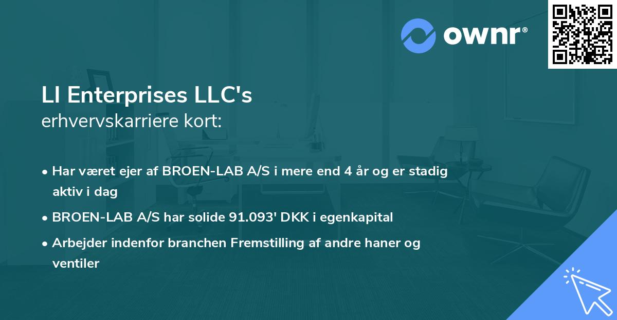 LI Enterprises LLC's erhvervskarriere kort
