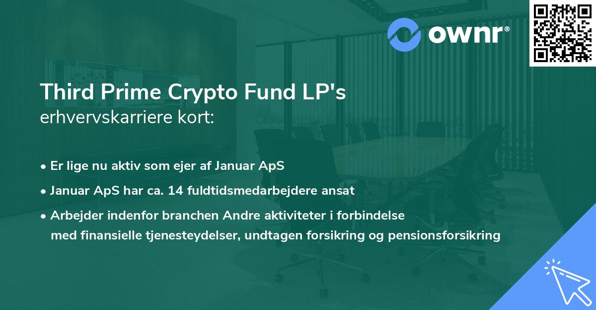 Third Prime Crypto Fund LP's erhvervskarriere kort