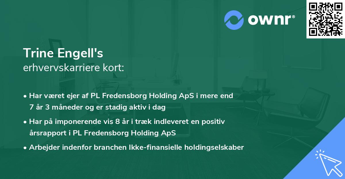 Trine Engell's erhvervskarriere kort