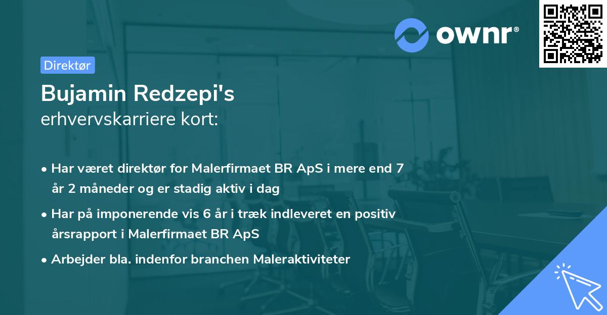 Bujamin Redzepi's erhvervskarriere kort