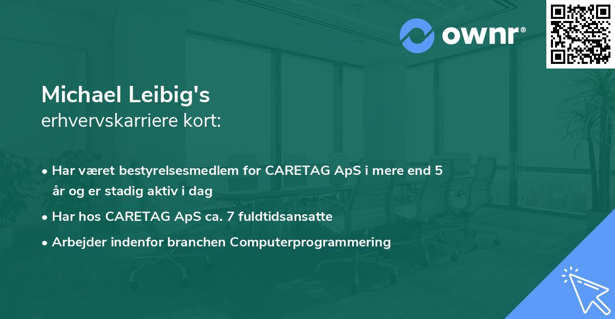 Michael Leibig's erhvervskarriere kort