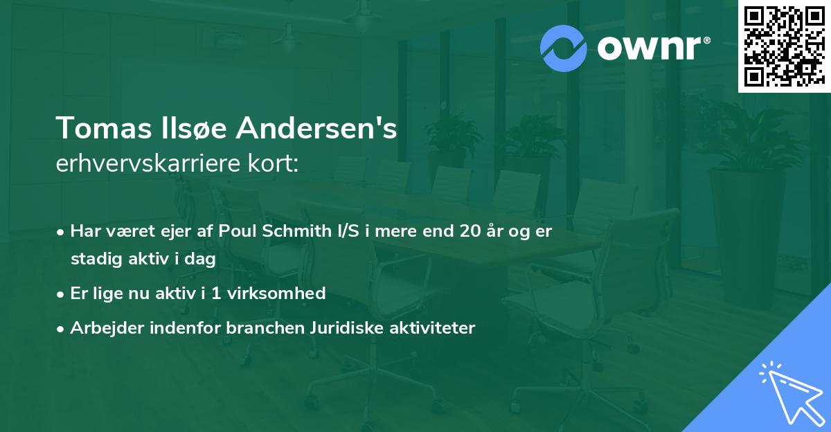 Tomas Ilsøe Andersen's erhvervskarriere kort