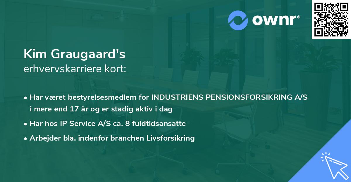 Kim Graugaard's erhvervskarriere kort