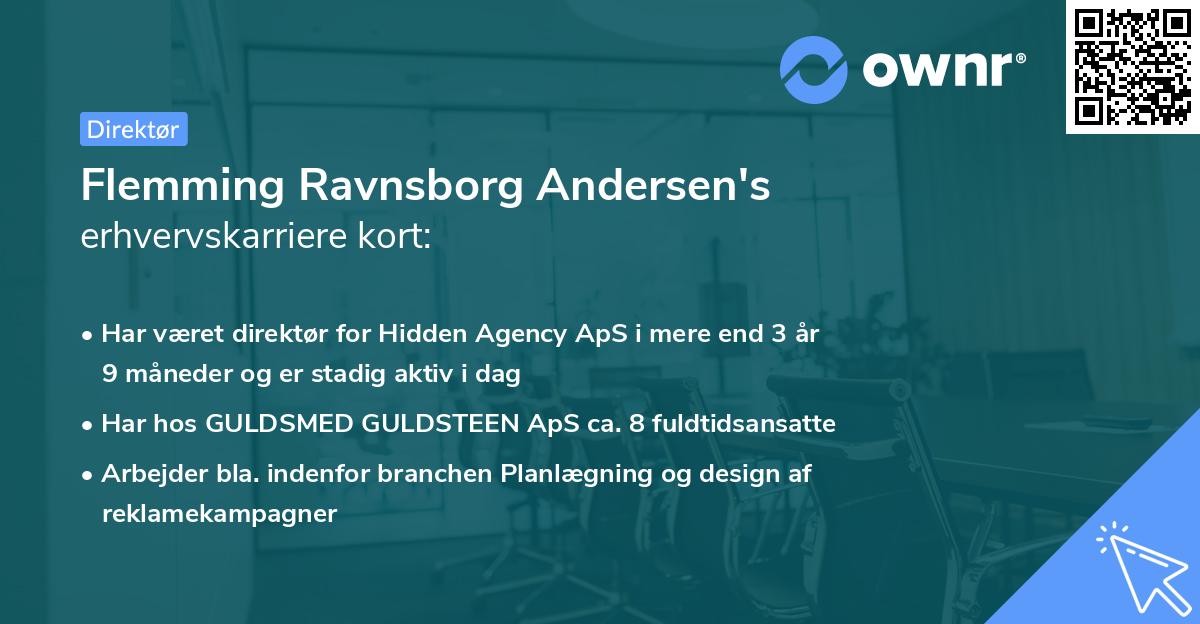 Flemming Ravnsborg Andersen's erhvervskarriere kort