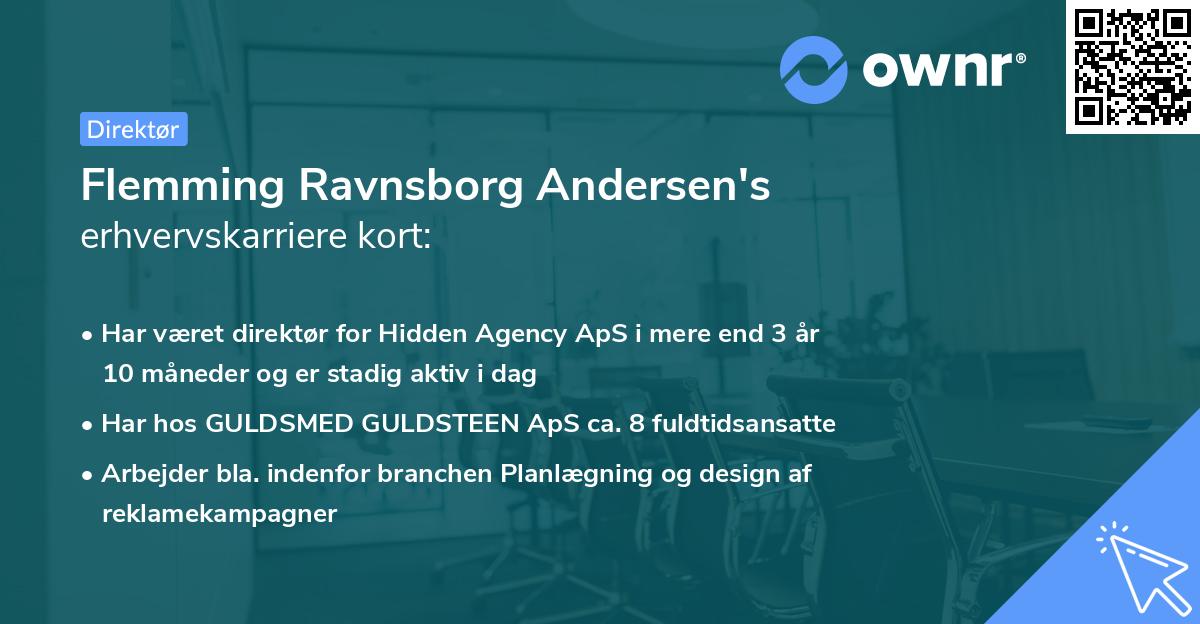 Flemming Ravnsborg Andersen's erhvervskarriere kort