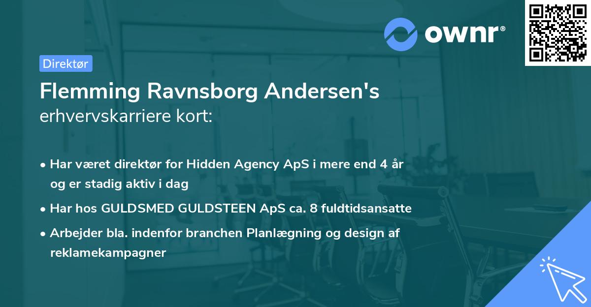 Flemming Ravnsborg Andersen's erhvervskarriere kort