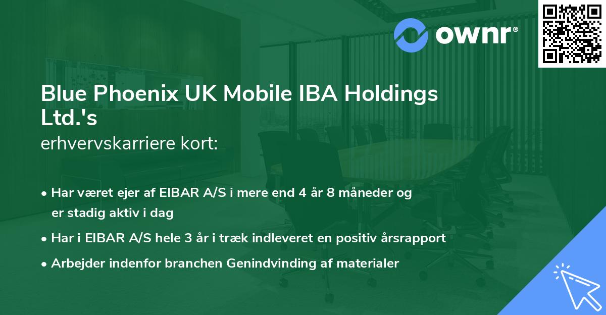 Blue Phoenix UK Mobile IBA Holdings Ltd.'s erhvervskarriere kort