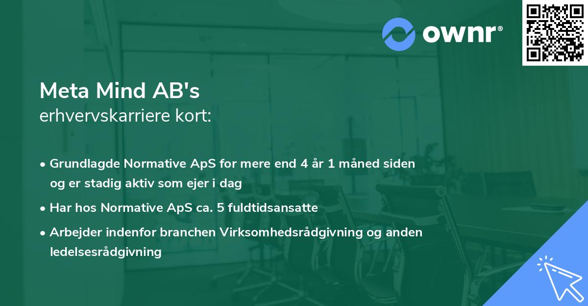 Meta Mind AB's erhvervskarriere kort