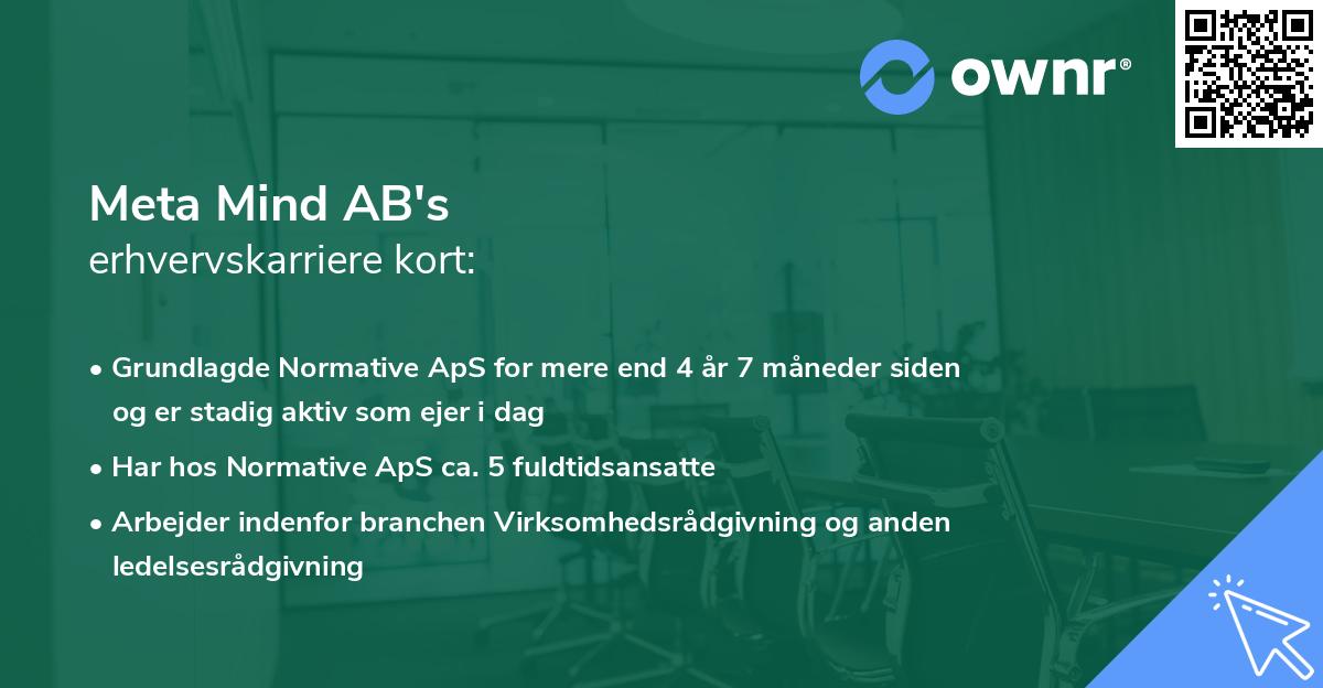 Meta Mind AB's erhvervskarriere kort