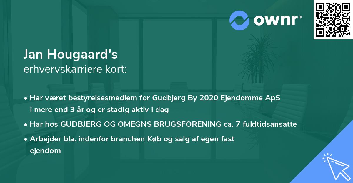 Jan Hougaard's erhvervskarriere kort