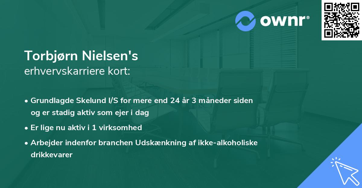 Torbjørn Nielsen's erhvervskarriere kort