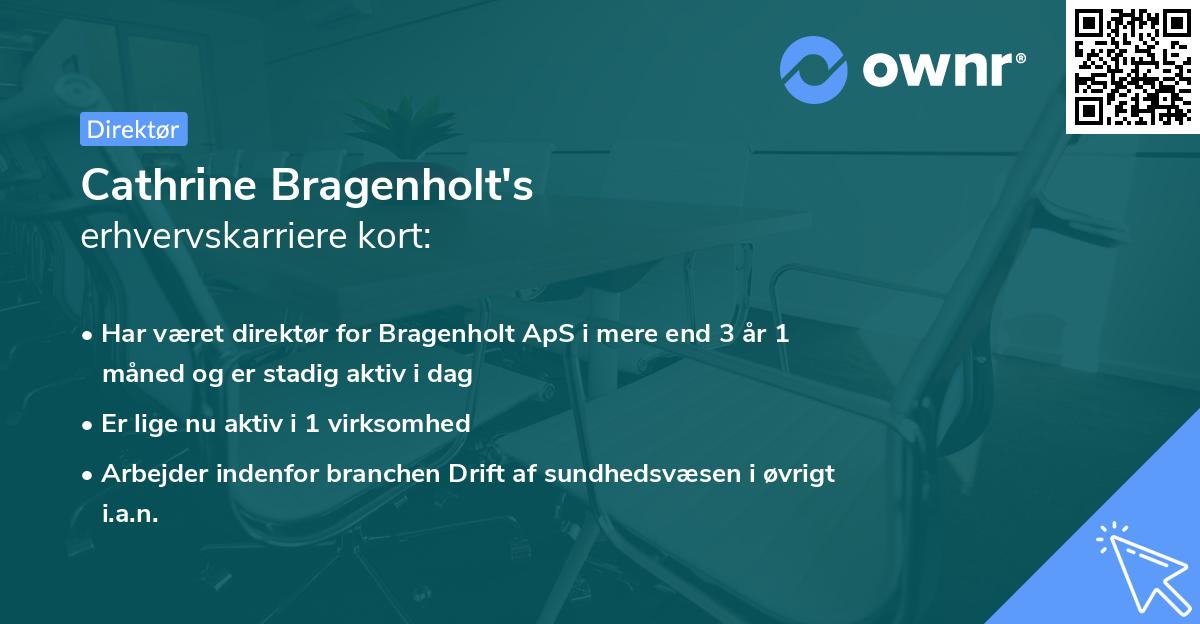 Cathrine Bragenholt's erhvervskarriere kort