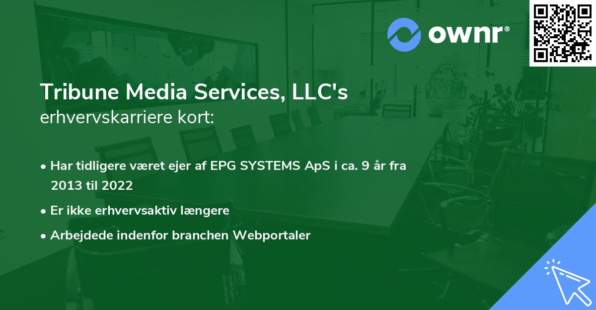 Tribune Media Services, LLC's erhvervskarriere kort