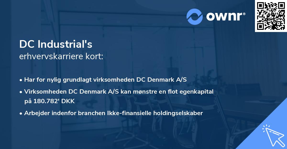 DC Industrial's erhvervskarriere kort