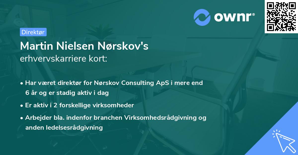 Martin Nielsen Nørskov's erhvervskarriere kort