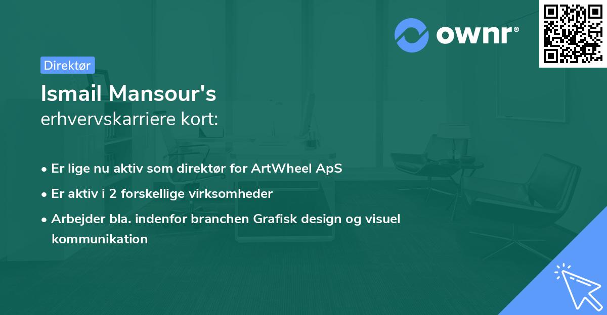 Ismail Mansour's erhvervskarriere kort
