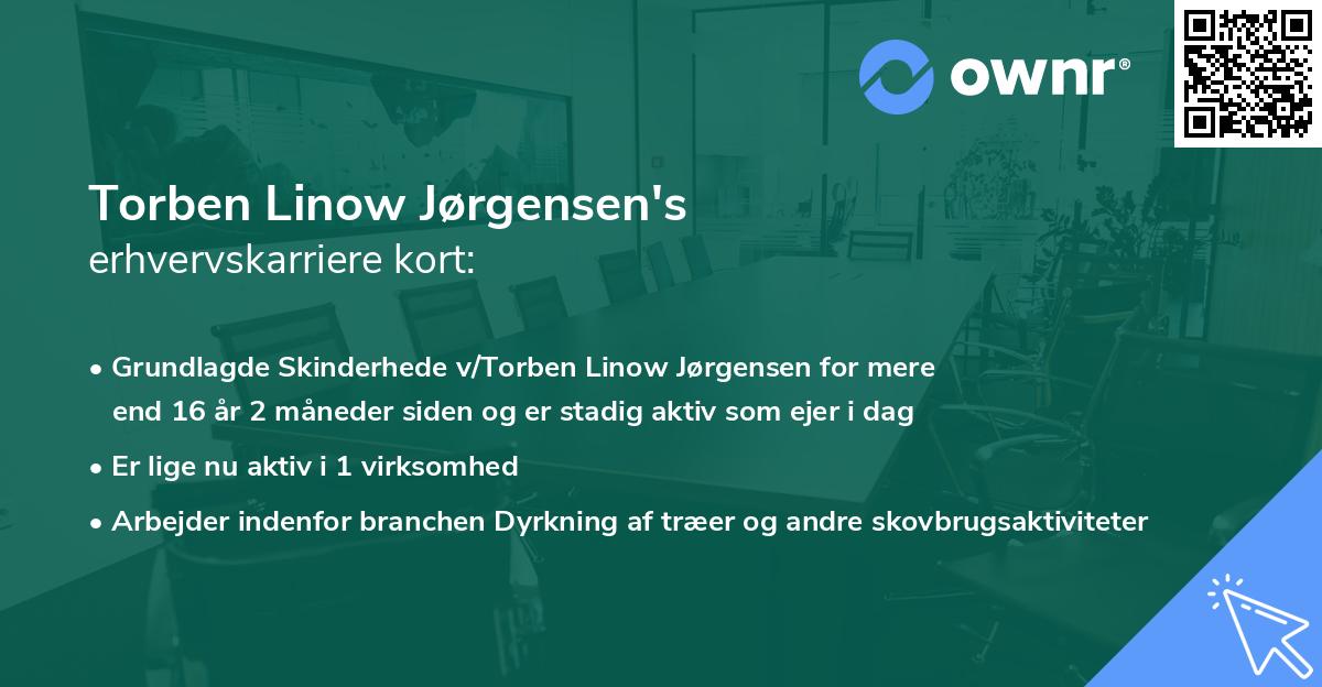 Torben Linow Jørgensen's erhvervskarriere kort