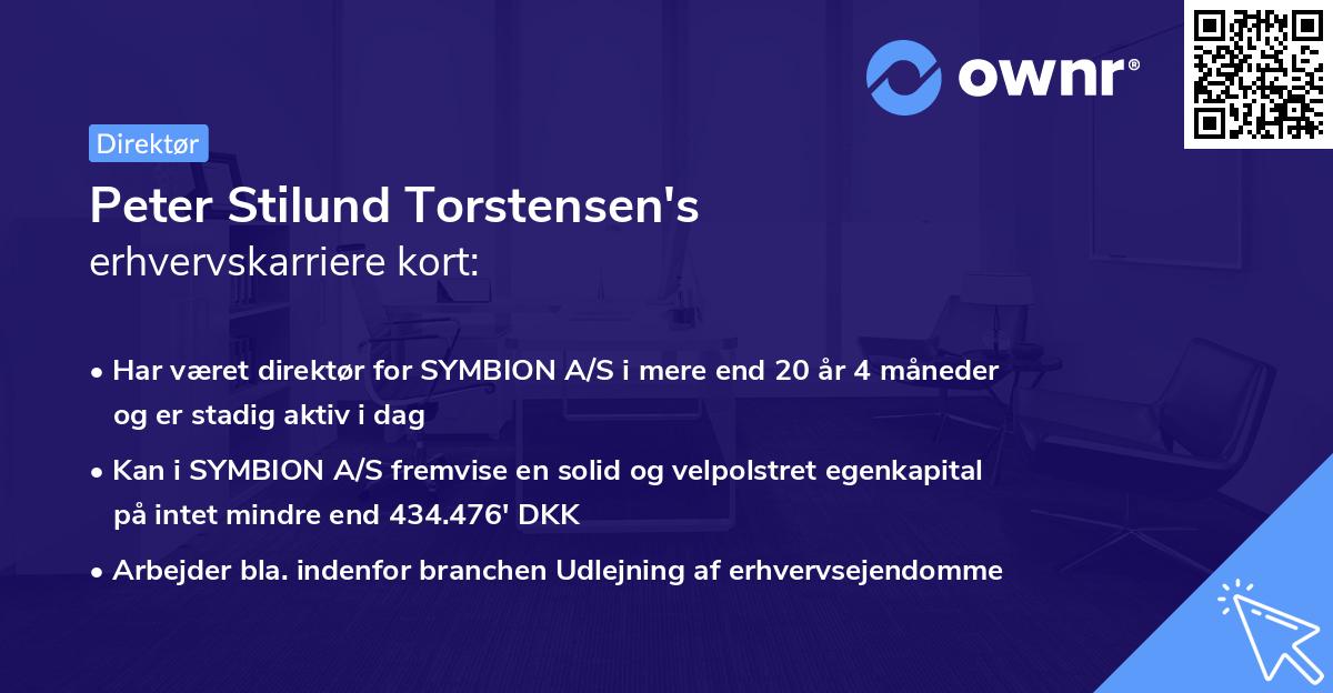 Peter Stilund Torstensen's erhvervskarriere kort