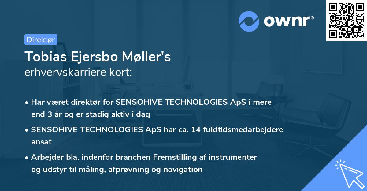 Tobias Ejersbo Møller's erhvervskarriere kort