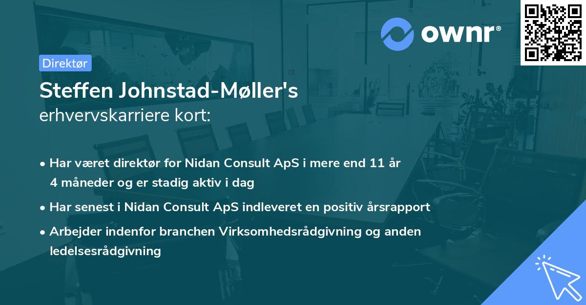 Steffen Johnstad-Møller's erhvervskarriere kort