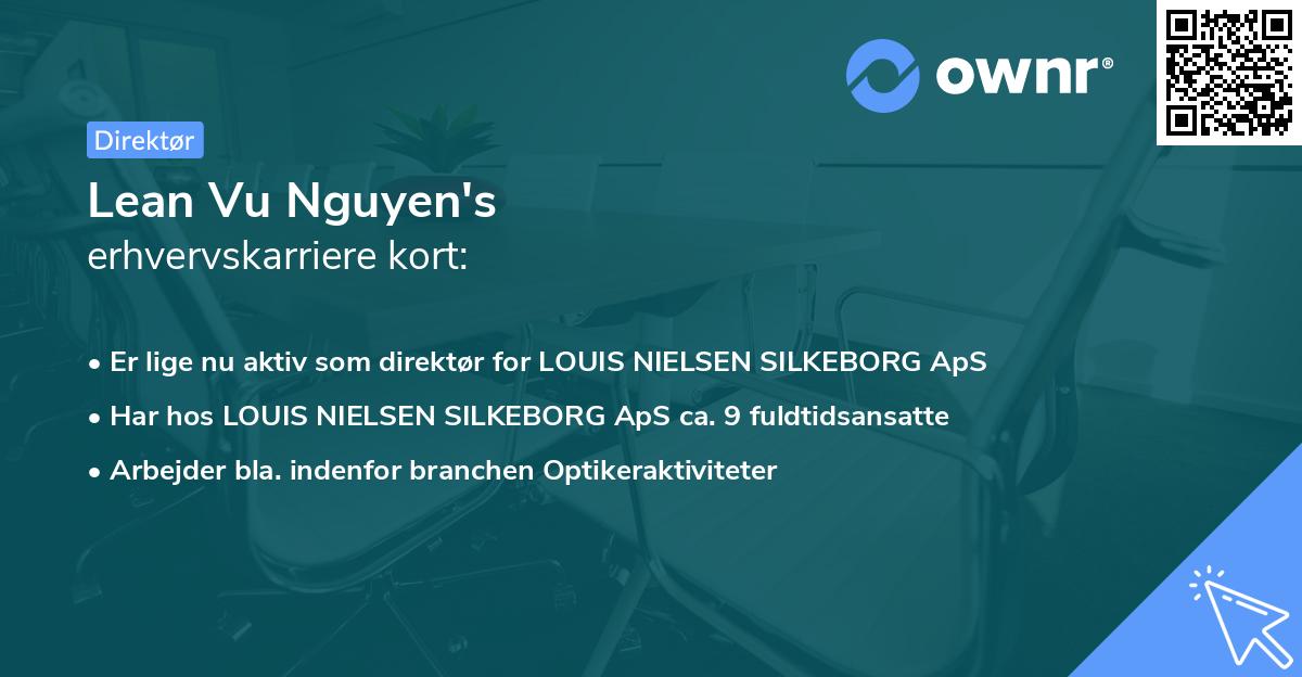 Lean Vu Nguyen's erhvervskarriere kort