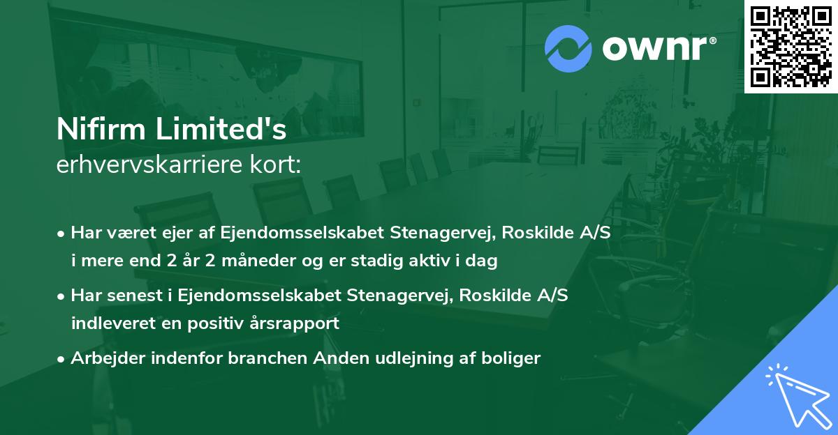 Nifirm Limited's erhvervskarriere kort