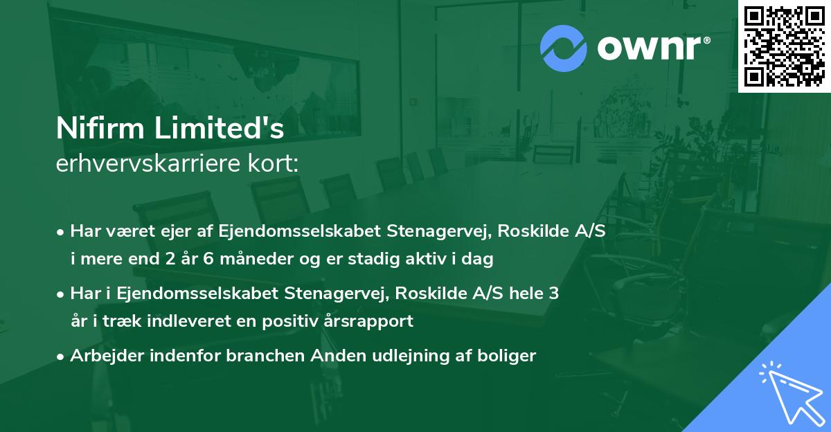 Nifirm Limited's erhvervskarriere kort