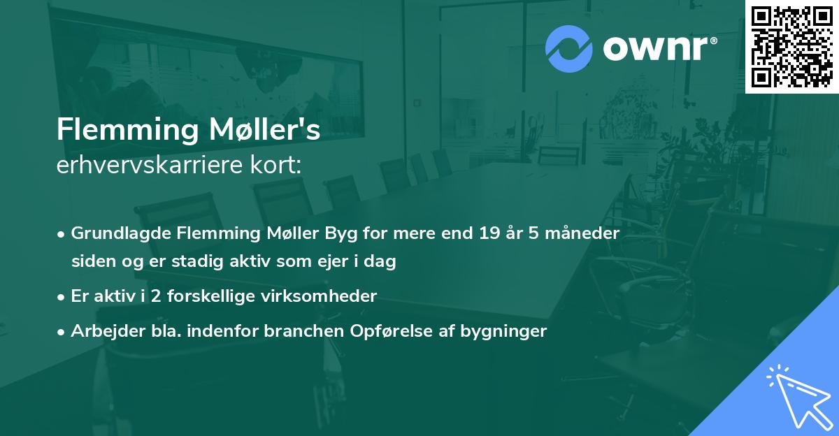 Flemming Møller's erhvervskarriere kort