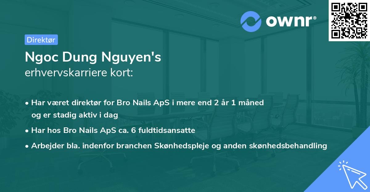 Ngoc Dung Nguyen's erhvervskarriere kort