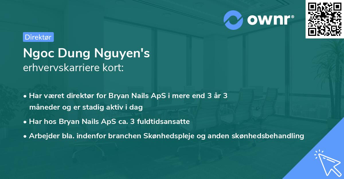 Ngoc Dung Nguyen's erhvervskarriere kort