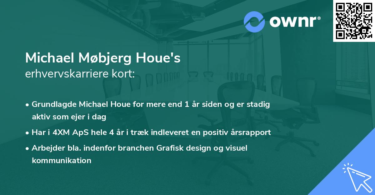 Michael Møbjerg Houe's erhvervskarriere kort