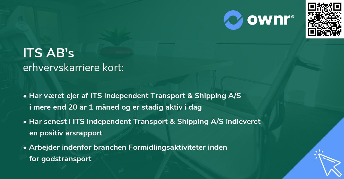 ITS AB's erhvervskarriere kort