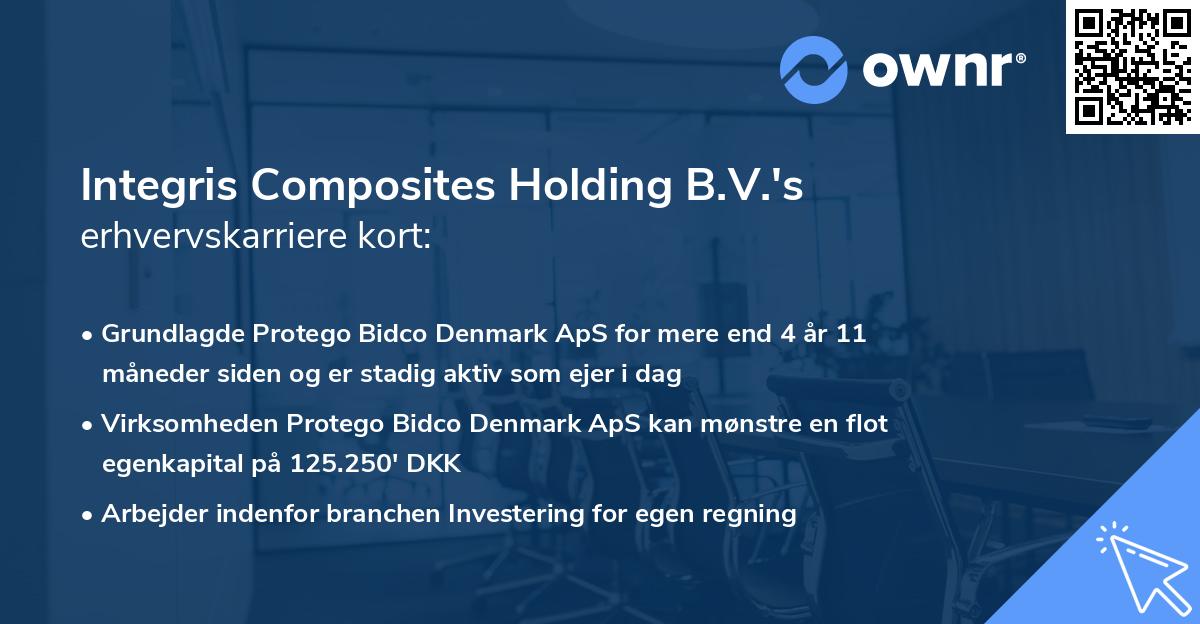 Integris Composites Holding B.V.'s erhvervskarriere kort
