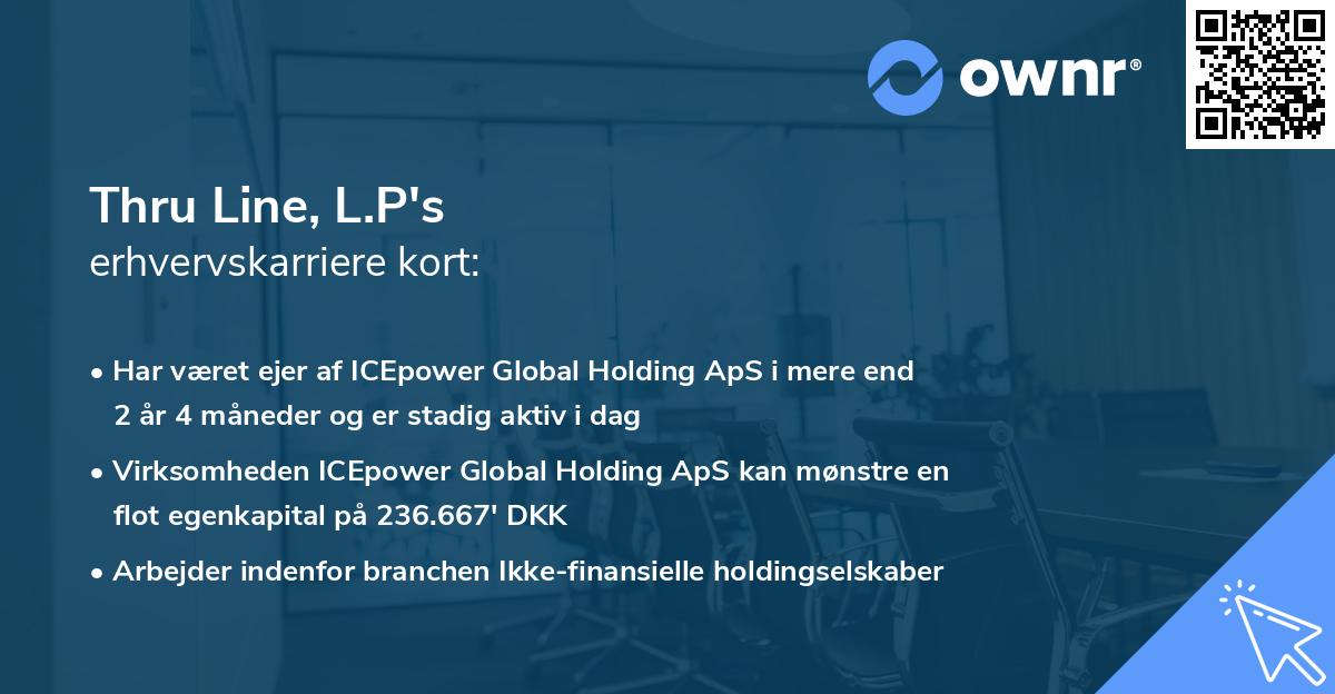 Thru Line, L.P's erhvervskarriere kort