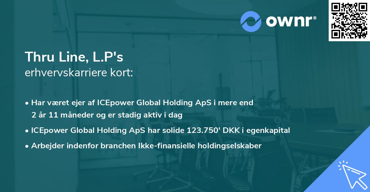 Thru Line, L.P's erhvervskarriere kort