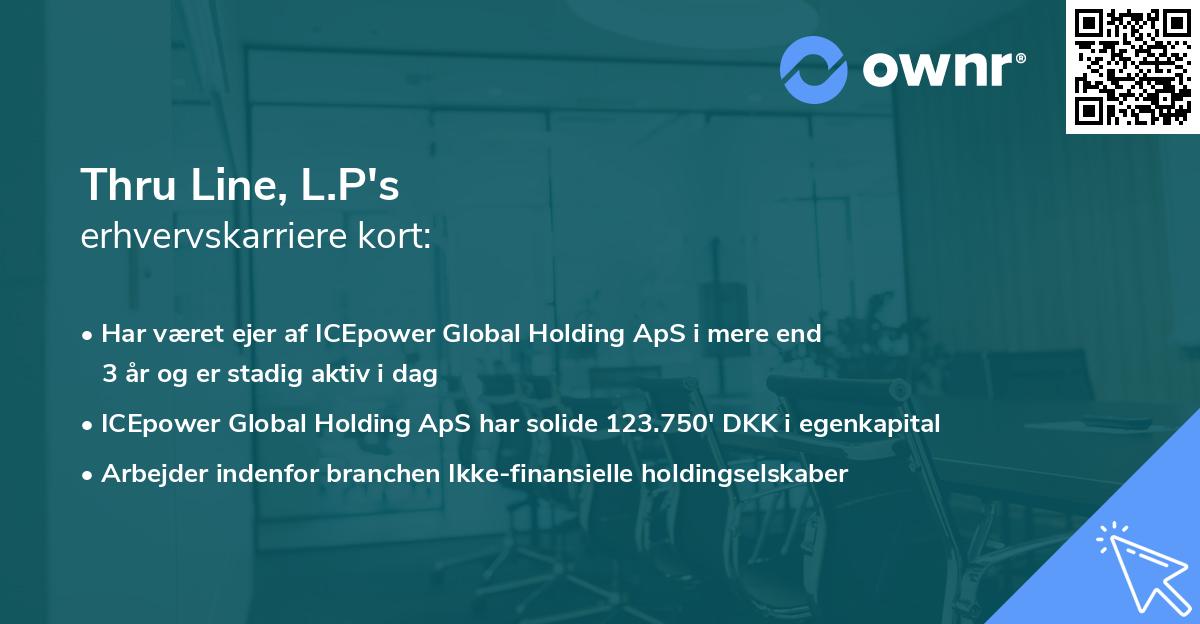 Thru Line, L.P's erhvervskarriere kort